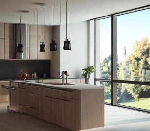 cocina reformada con un estilo moderno